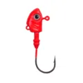 Red Jig Head Fishing Hook Soft Bait Lure 10g-43g Fishing Tackle Variant Item - 10.00g / Red Style 01