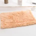 Fluffy plush pet mat warm dog blanket soft cat bed pad for small medium large dogs - S: 56*36cm / Apricot