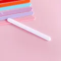 Bunte Acryl Eisstiele fur DIY Basteln und Kuchendekoration, Hauptprodukt Ansicht. - 11.5cm / Reinweiß