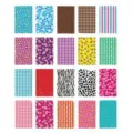 Set de pegatinas para marcos de fotos creativos, pegatinas memo decorativas para cámaras. - Tela-03