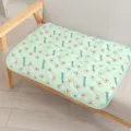 Breathable cooling pet mat with cute avocado print and ice silk fabric for summer comfort. - XS: 40*30CM / Green Avocado