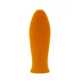 Funda de silicona para mango de sartén, protección gruesa anti-quemaduras naranja - Naranja