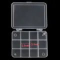 Transparent plastic storage box multi-grid fishing tackle container small accessories case - 12 Grids Box