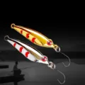 Esche artificiali da pesca in metallo, variante oro e argento, design realistico. - 2.5g / Gambero soldato oro amo singolo sfuso