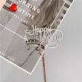 Silver acrylic Happy Anniversary cake topper for wedding celebration and romantic party decor. - Style 1092 High Gloss Silver