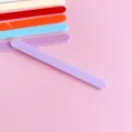 Bunte Acryl Stiele Staebe fuer Kinder DIY Basteln Kuchen Dekoration Party Zubehoer. - 11.5cm / Hellviolett