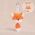 Plush alepou portofoli me kleidhohiki gia paidika kai omorfi diakosmisi autokinitou - Πορτοφόλι για κέρματα με πτυσσόμενη κορδέλα - Αλεπού