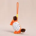 Niedlicher Krabben Plüsch Schlüsselanhänger, kleiner Ozean Tier Stofftier Anhänger. - Krabbenanhänger / 12cm Stücke