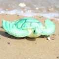 Morbida tartaruga marina di peluche colorata dolce animale marino giocattolo regalo per bambini - Tartaruga Simulata Verde / 20cm