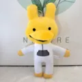 Süßes gelb-weißes Plüschtier Stofftier Puppe Spiel Peripherie Geschenk für Kinder und Fans. - Gelbes Kaninchen