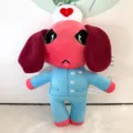 Horror Tier Krankenhaus Plüschtier weiche Stoffpuppe süßes Gaming Maskottchen Geschenk - Krankenschwester Welpe