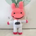 Suesse Horrorspiel Plueschpuppe rosa Stofftier weiches Monster Spielzeug fuer Kinder Geschenk - Rosa Hase