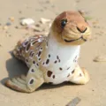 Simulation seal plush toy cute stuffed animal doll soft ocean marine toy gift kids - Simulated Seal Brown / 40CM