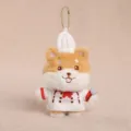 Llavero de peluche Shiba Inu chef variante, lindo colgante de muñeco de perrito esponjoso. - Shiba Inu chef disfraces