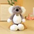 Niedlicher Koala Plueschtiere mit weichem grauem und weissem Fell, perfekt als Kindergeschenk. - Koala