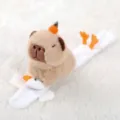 Cute Capybara Plush Slap Bracelet Stuffed Animal Toy Cute Cartoon Doll Kids Birthday Gift Soft Toy - Capybara Riding Pelican Slap Bracelet / Single Slap Bracelet