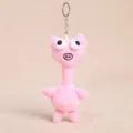 Cute pink long neck animal plush keychain cartoon doll bag charm fluffy toy pendant accessory - Long Neck Piggy Pendant