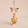 Plush giraffe keychain cute stuffed animal bag pendant soft toy accessory for keys - Long Neck Giraffe Pendant