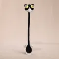 Creative long neck plush toy cute black and white animal doll novelty gift for kids - Long-Neck Cat Plush Toy - 40cm