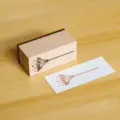 Houten Rubberen Stempel Vlinder Hanglamp Beukenhout Scrapbooking DIY Handwerk Decor - 1 Stuk / Vlinder hanglampen