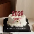 2026 number candles cake topper set for new year party celebration decoration supplies. - Long Strip Number Red 2026