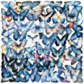 Blue watercolor butterfly transparent PET stickers set for DIY journaling and notebook decoration - 50 Pcs Blue Butterflies