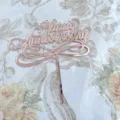 Rose gold acrylic Happy Anniversary cake topper for wedding celebration party decor - Style 1039 Symmetrical Lines Rose Gold