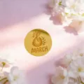 Gold 8 March acrylic cake topper women day party dessert decoration cupcake insert sign - March 8th Women's Day Gold Disk (Width Approx 5cm)
