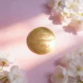 Gold acrylic cake topper with happy womens day text for international womens day party decor - Happy Women's Day Gold Disk 6 (Width Approx 5cm)
