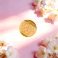 Gold acrylic cake topper Happy Womens Day cupcake decoration for celebration party supplies - Happy Women's Day Gold Disk 7 (Width Approx 5cm)