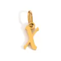 Ciondolo con lettera X in oro charm DIY per collana braccialetto accessori di gioielli - Lettera X