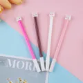 Cute cartoon cat gel pens set of four multi-color student writing stationery gifts - Antenna Cat / 0.5mm