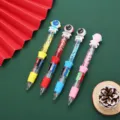 Cute Cartoon Astronaut Quicksand 4-Color Ballpoint Pen Multi-Color Variant Stationery - Astronaut Series