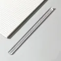 Regle triangulaire transparente minimaliste etudiant dessin outil de mesure bureau 15cm - 15cm