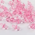 Rosa Acryl Schnuller für süße Babyshower Party Dekorationen und DIY Bastelgeschenke. - Rosa