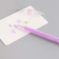 Candy color gel pen DIY album graffiti pen creative stationery student highlight pen - 0.6mm / Purple