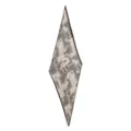 Elegant silk diamond scarf with classic paisley pattern, chic neckerchief for women daily. - FHZ25-90085-1 White Retro Pattern