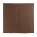 New Chinese style mulberry silk square scarf with traditional dark pattern, elegant and luxurious. - Tea Green Rib