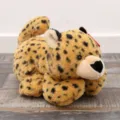 Süßes Plüsch Leopard Spielzeug weiches Stofftier Gepard Puppe als Kindergeburtstagsgeschenk - Niedlich-Serie - Leopard / 28cm