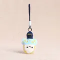 Cute plush sword pendant, creative cultural souvenir, soft hanging ornament, unique gift decor. - Qing Gang Sword / 13cm / Blue