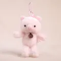 Simpatico maialino di peluche portachiavi animale soffice bambola borsa ciondolo - Maialino con gambe a penzoloni profumato - circa 17cm/72g