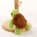 Cute green sea turtle plush keychain soft stuffed animal pendant for keys bag backpack - Sea Turtle