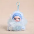 Simpatico ciondolo bambola peluche vinile blu fata portachiavi ornamento soffice regalo - Blu