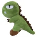 Cute green one-eyed dinosaur plush toy pendant funny monster doll backpack decoration - Green