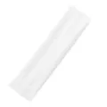 Wit elastisch sporthaarband, perfect voor yoga, fitness en dagelijkse sportieve workouts. - Wit