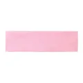 Effen roze yoga hoofdband voor vrouwen, elastische sport haarband voor fitness workout. - Roze
