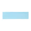 Effen lichtblauwe yoga hoofdband, elastische antislip sport haarband voor dames fitness. - Lichtblauw