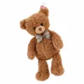 Ours en Peluche Douce Variante 40cm 55cm 80cm Mignonne Poupée Remourrée avec Nœud Papillon - Ours Claire / environ 40cm