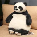 Cute plush panda toy soft stuffed animal pillow for kids bedroom sleeping decoration cozy - 45cm Lazy Panda