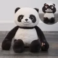 Lindo panda de peluche con brazos largos muñeco de tela suave regalo para niños decoración - Serie El escondite - Panda / 30 cm